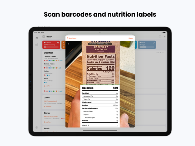 ‎Foodnoms Macro Protein Tracker Screenshot