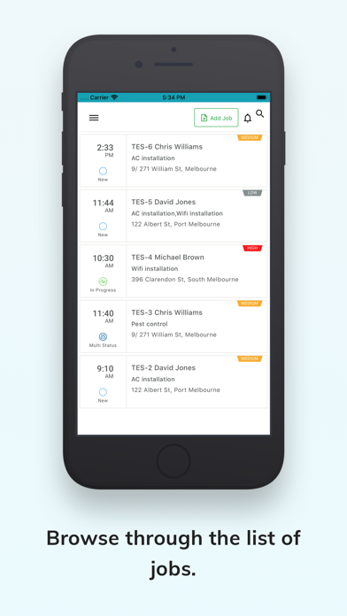 Screenshot #2 pour EyeOnTask - App for Admin