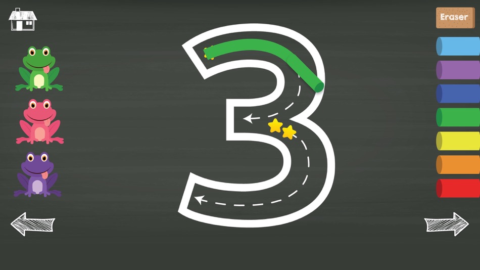 #1. Trace Numbers • Kids Learning (iOS) Podle: Vu Dang