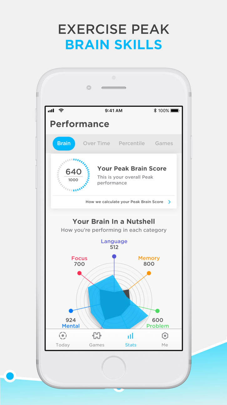 Peak - Brain Training Modded screenshot 7 - iOS app interface