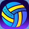 Enjoy volleyball icon