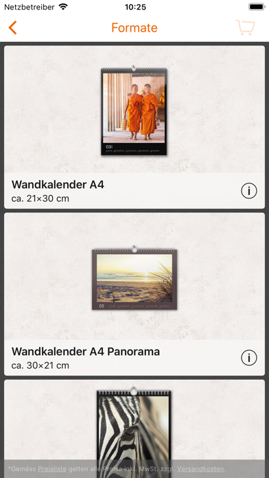 Migros Photo Service Screenshot