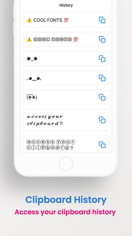 Texty: Font Keyboard for Bio screenshot-3
