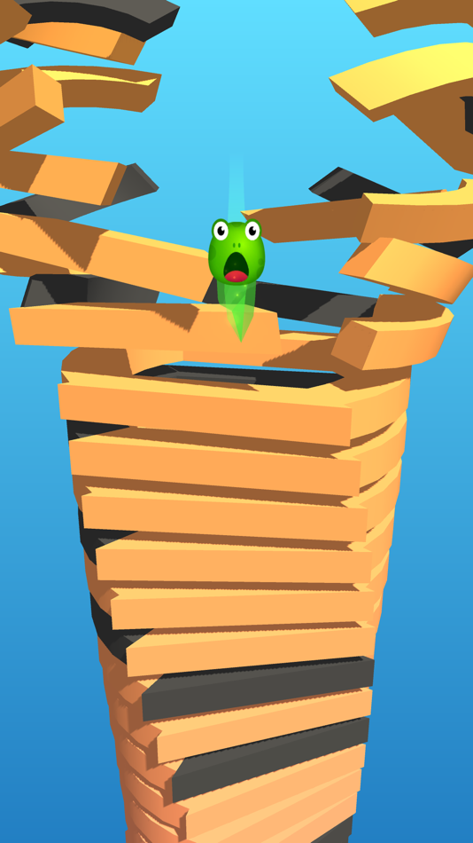 #8. Drop Stack Ball (iOS) By: Ashima Prabhakar