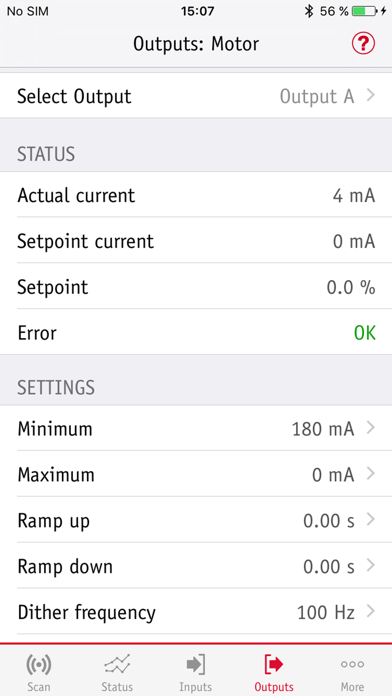 HAWE eControl Screenshot