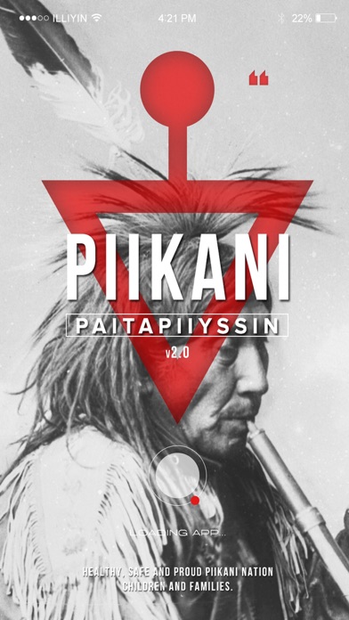 Piikani Paitapiiyssin iPhone screenshot 1 - Education app