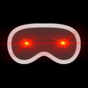 Bitcoin Laser Eyes icon