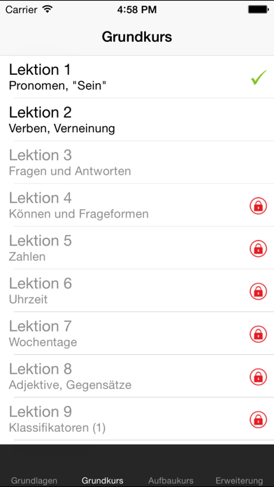 Sprachkurs Screenshot