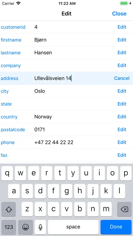 SQLite Mobile Client screenshot 6 of 8