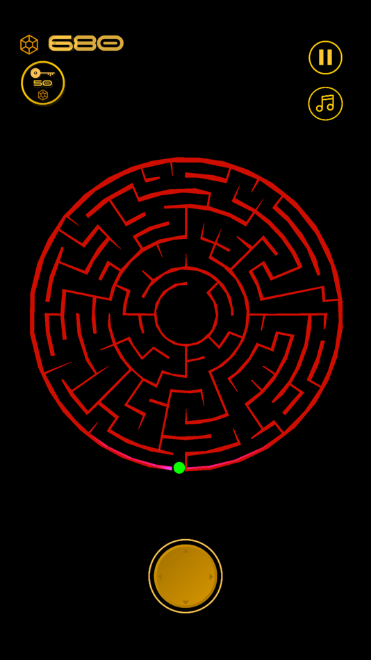 #2. Glowo Maze (iOS) 由: Ferhat Ozdemir