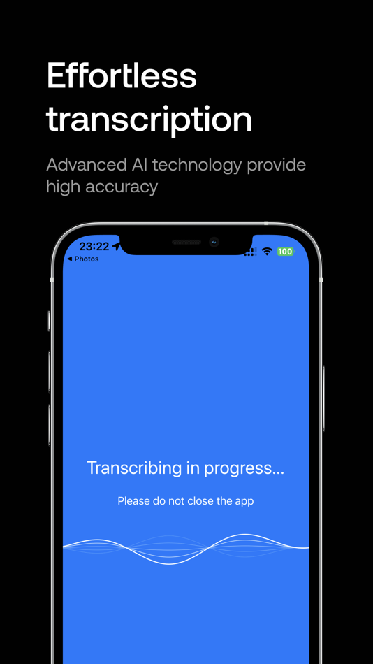 #1. Transcribe voice to text - Pro (iOS) 由: Oleh Kuplin