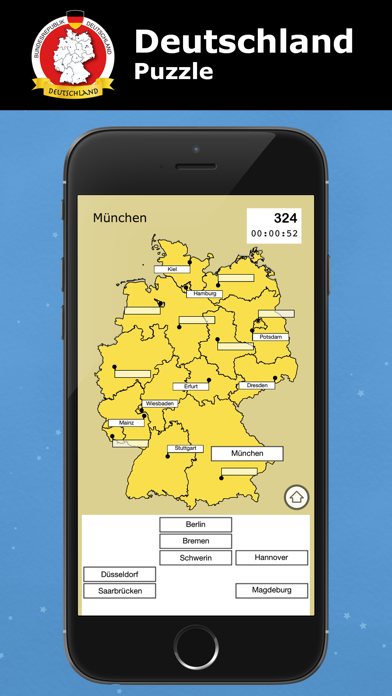 Germany Puzzle Screenshot