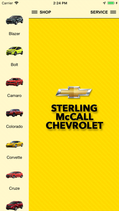 Group 1 Chevrolet Spring iPhone screenshot 1 - Shopping app