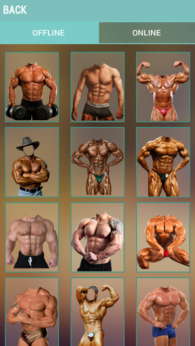 AI Body Builder : Muscle Photo iPhone screenshot 4 - Photo & Video app