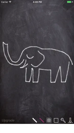 Draw on a Chalkboard screenshot 1