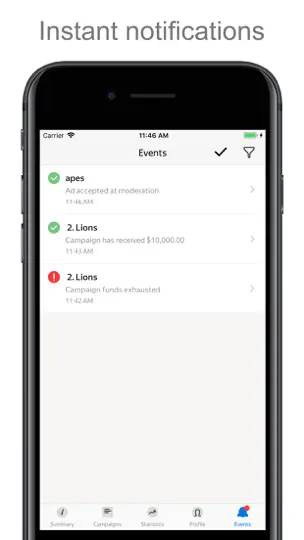 Yandex Direct iPhone Screenshot 1