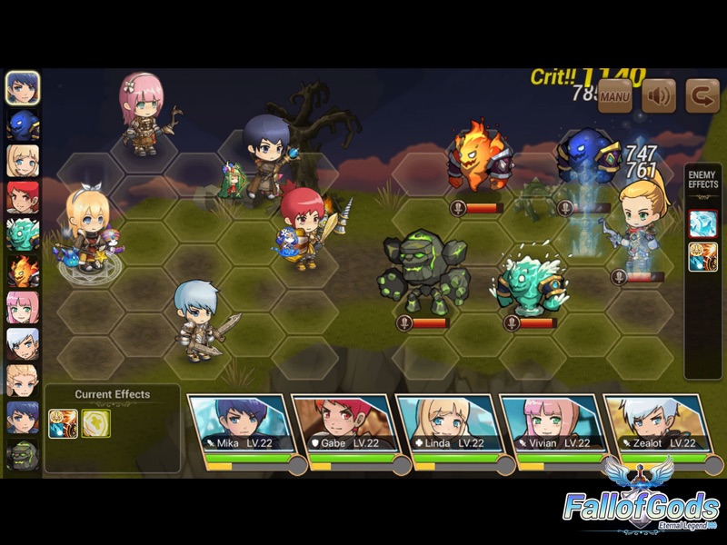 Fall of Gods: fantasy RPG screenshot 8
