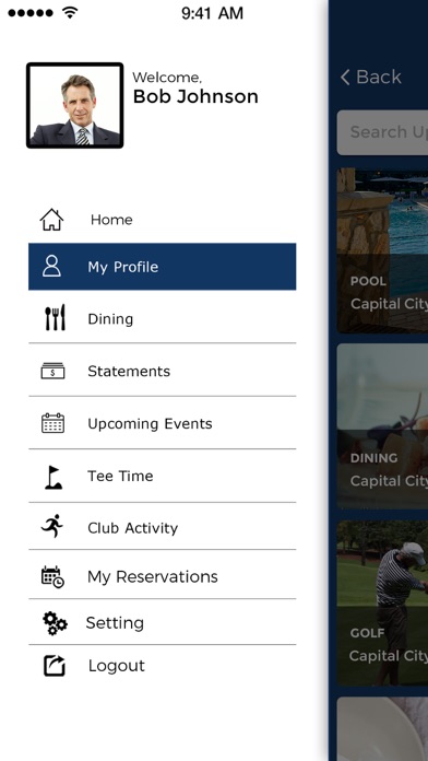 Capital City Club Screenshot