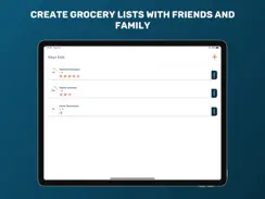 Family Grocery Lists & Meals iPad image 1