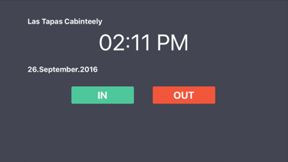 MaxiManage Staff Clock In-Out iPhone screenshot