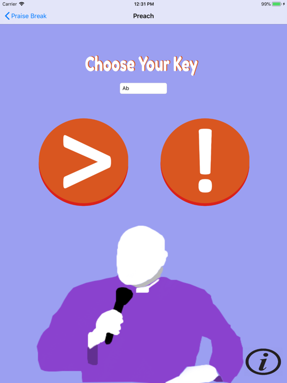 Praise-Break iPad screenshot 3 - Music app