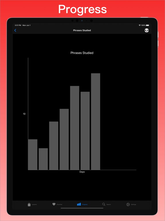Learn Portuguese + iPad screenshot 7 - Education app