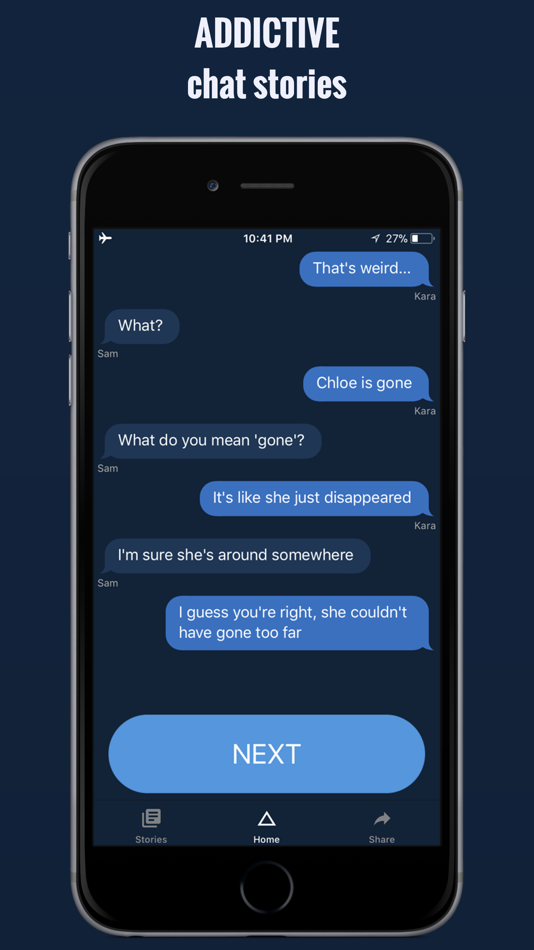 #1. Scary Chat Stories:Addicted AI (iOS) 由: Taras Kalkovets
