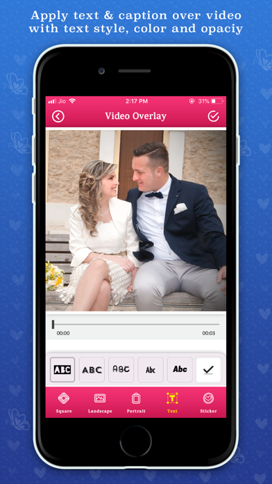 Love Video Maker With Songs Screenshot