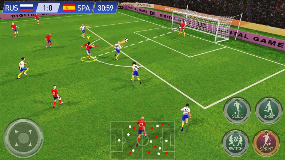 #2. Play Football 2025- Real Goal (iOS) 由: S Tanveer Hussain