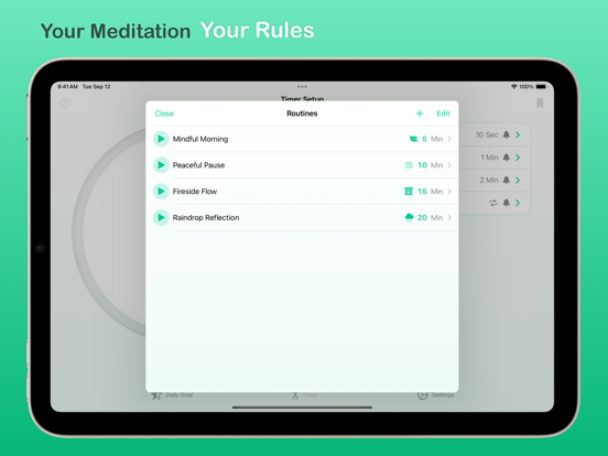 Screenshot #5 pour Meditation Timer - Zenitizer