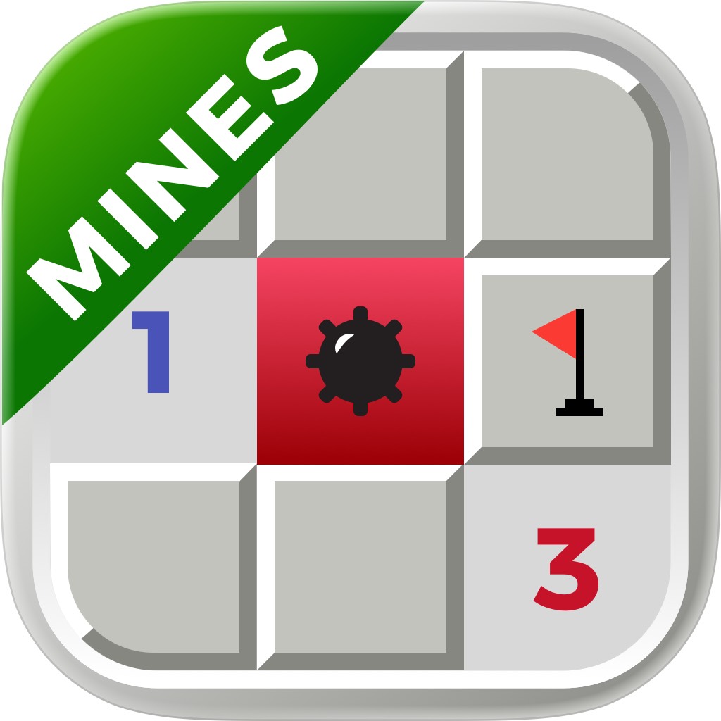 Apple App Store cover for Minesweeper Puzzle Bomb