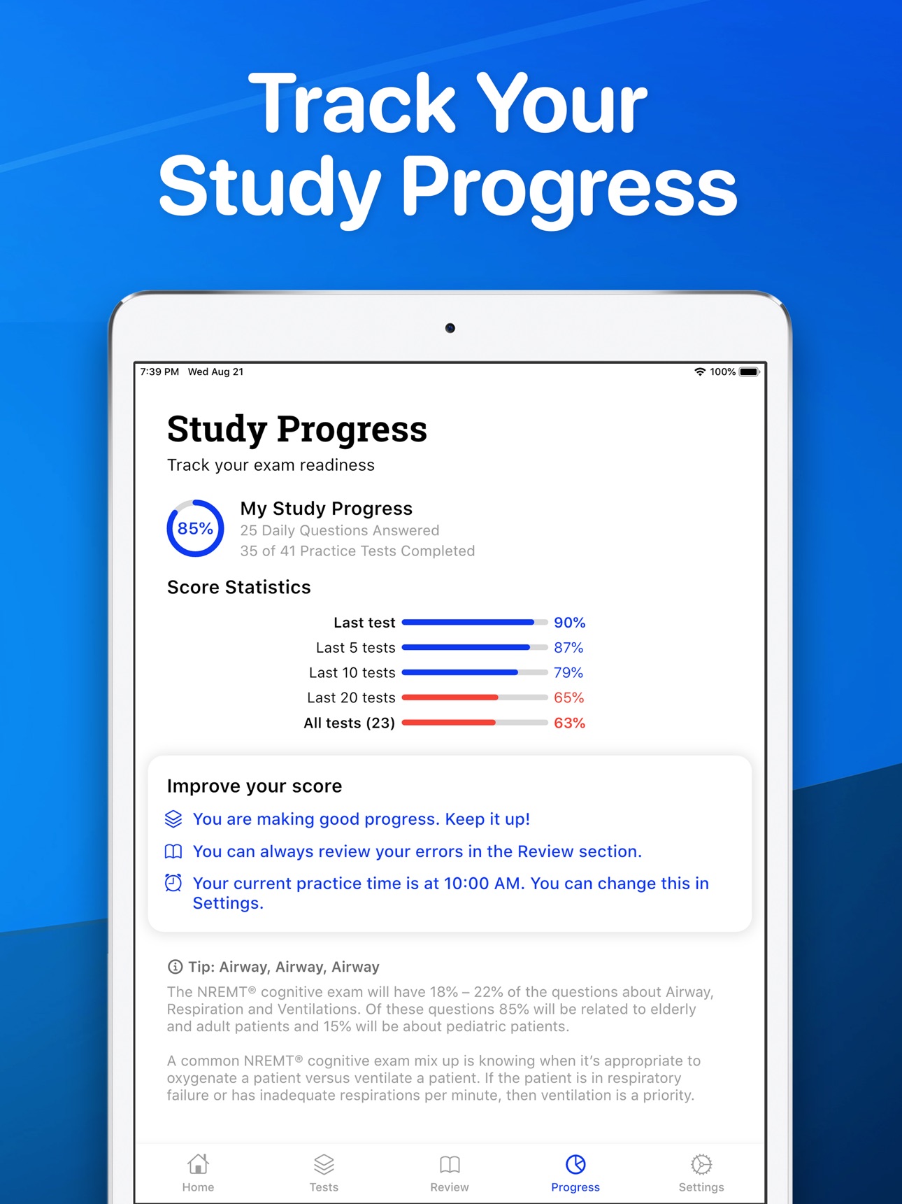 Screenshot 8 of EMT Prep 2026 - Practice Exams