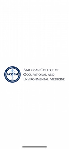 ACOEM Events app screenshot
