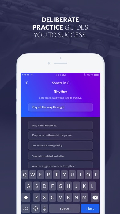 Modacity: Pro Music Practice iPhone screenshot 7 - Music app