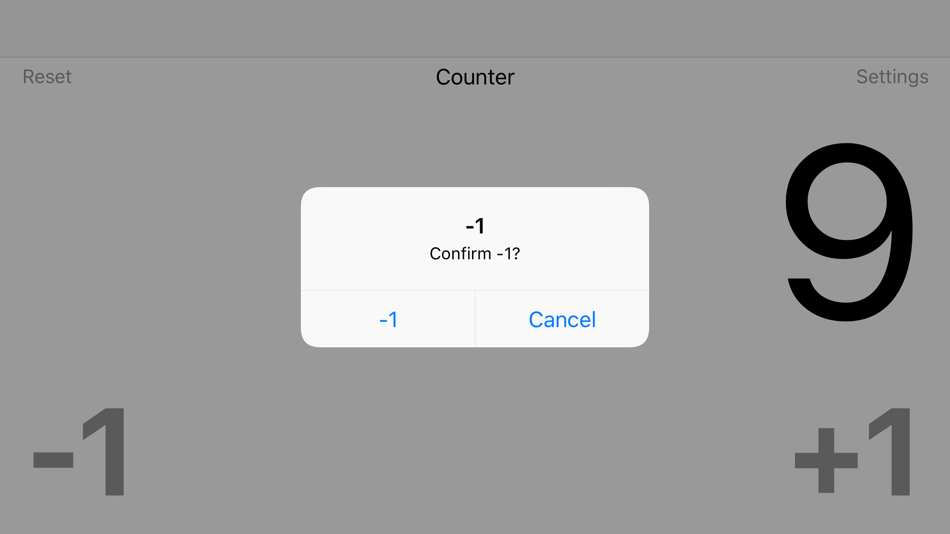 #9. Counter 1 (iOS) Podle: Roberto Panetta
