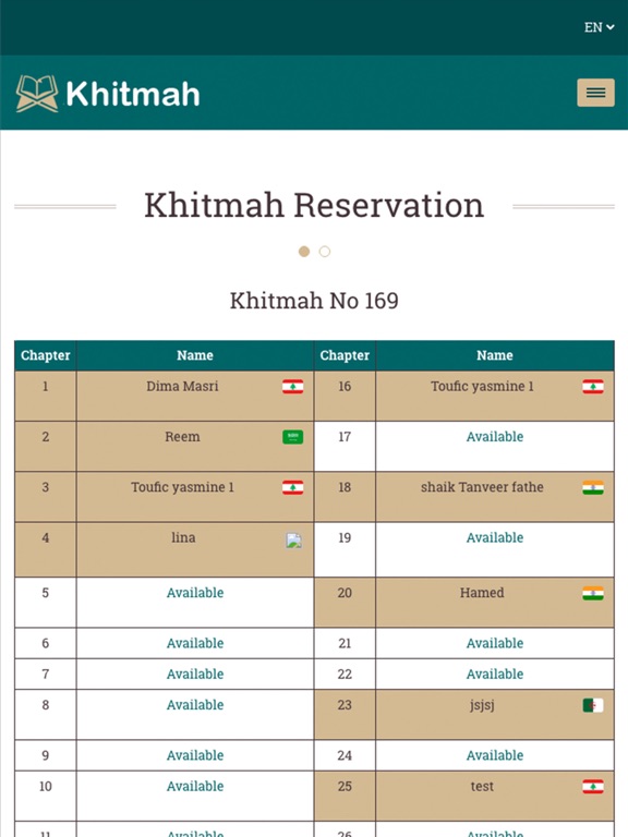 Screenshot #6 pour Khitmah - ختمة جماعية