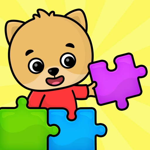 Kids puzzle games 3+ year olds icon