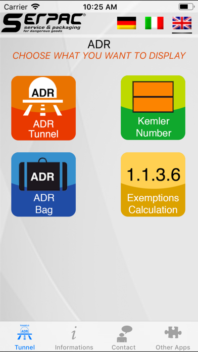 Screenshot #1 pour ADR Tunnels and Services