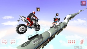 Dirtbike Roof Top Racing Game screenshot
