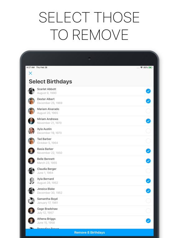 Screenshot #6 pour Nettoyage des contacts