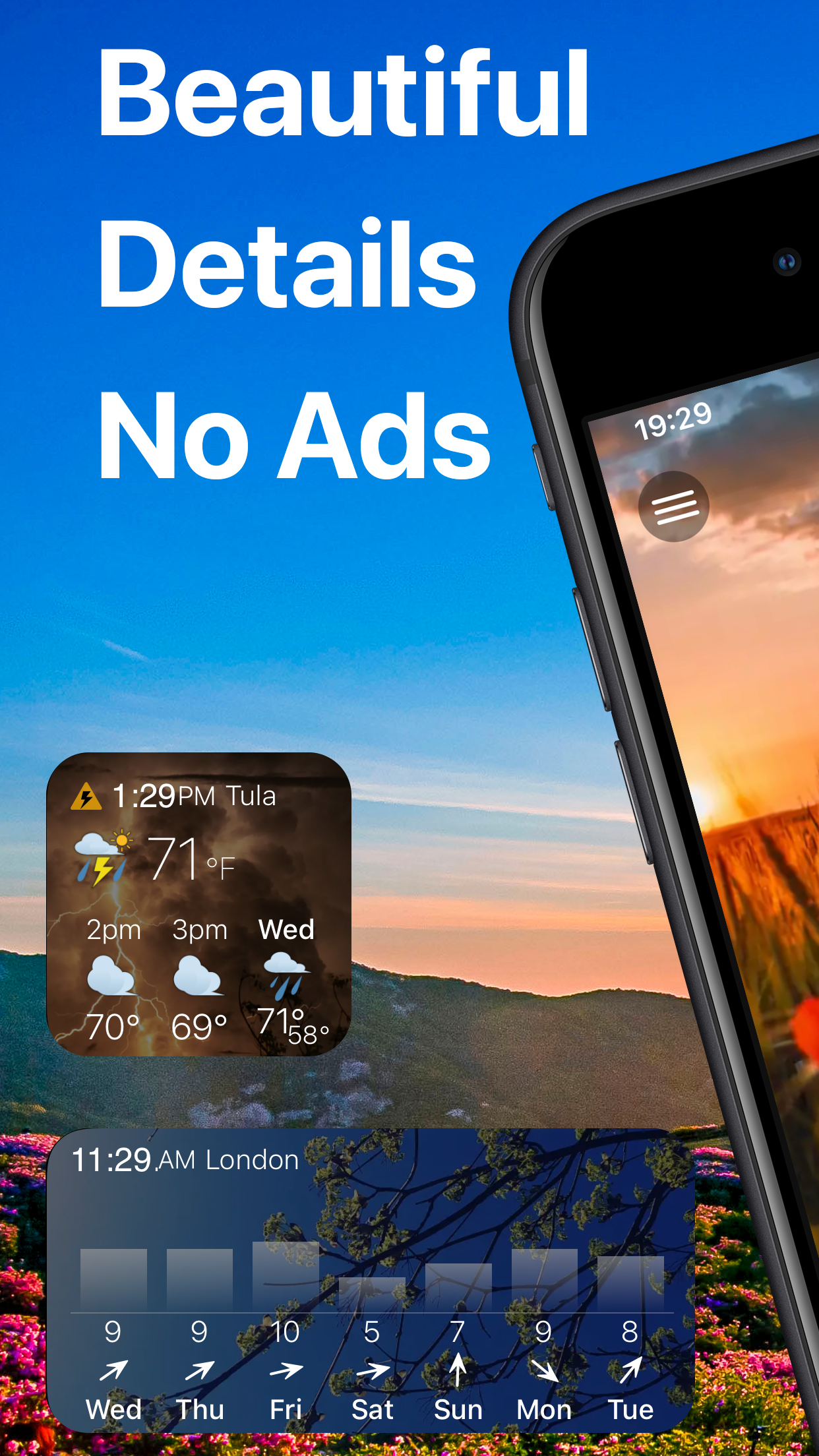 Weather & Widget - Weawow screenshot 1