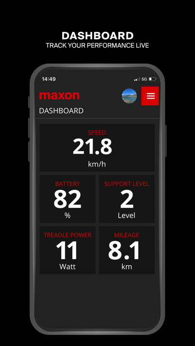 BIKEDRIVE Connect Screenshot