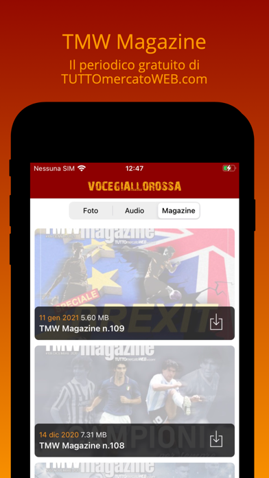 Voce Giallorossa Screenshot