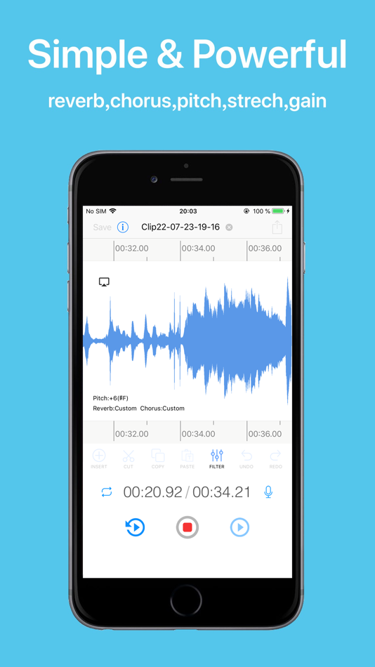 #6. EZAudioCut (iOS) 由: 龙刚 李