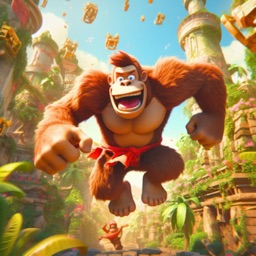 super Singe Run kong gorilla