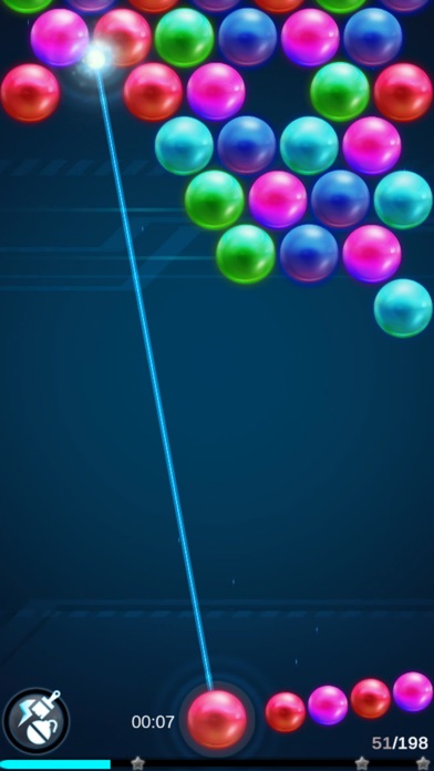 Bubble Shooter magnetic ball Screenshot