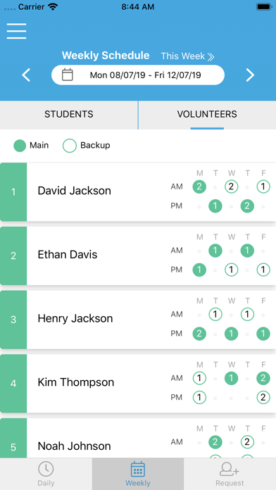 App screenshot