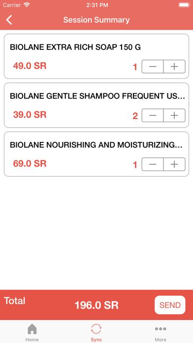App screenshot