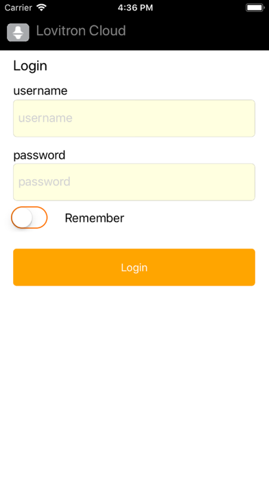 Lovitron Cloud screenshot
