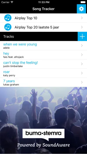 Buma Song Tracker screenshot 1
